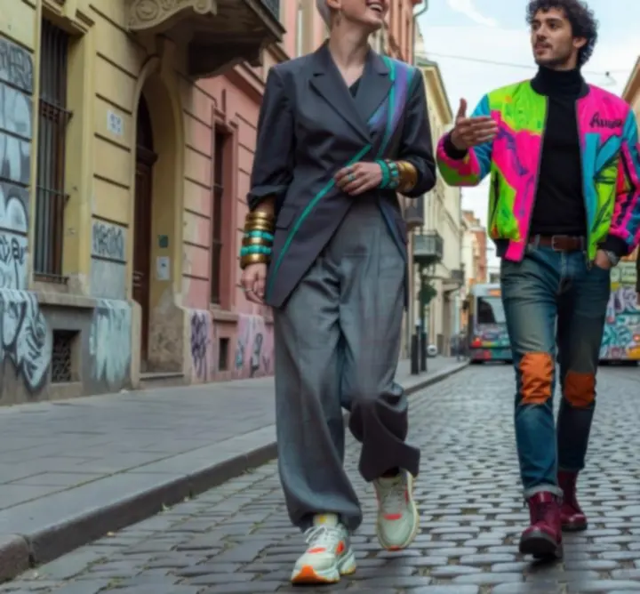 Válogatott streetstyle és editorial divatfotók 2026-os trendeket bemutató inspirációs kollázsban.