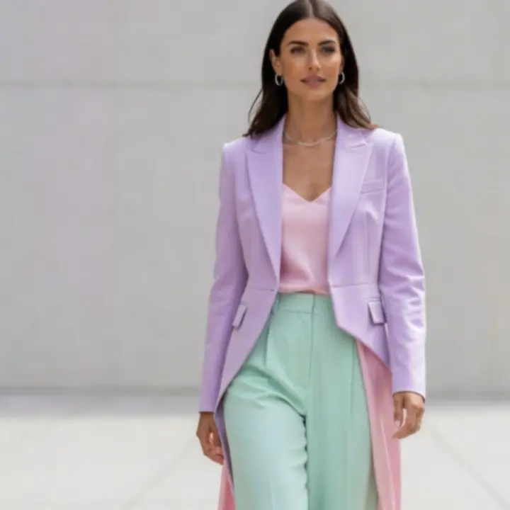 Pasztell outfit inspiráció levendula, rózsaszín és mentazöld árnyalatokkal